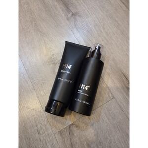 H14 Shave Gel Prep Shave Cut‎ Tonic Spray 8.5 oz Lot of 2 Barber Products
